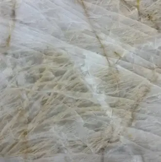 Elegant gray Paramount Crystal Quartzite surface