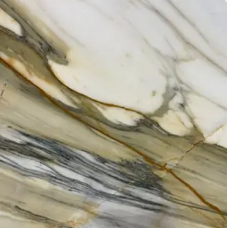 Gray Paramount Crystal Quartzite with natural veining